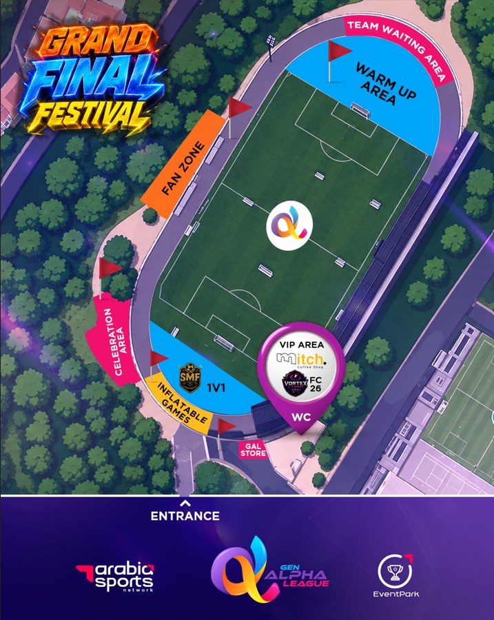 Grand Final Festival site map